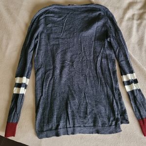 XS Madewell Varsity Striped Sweater